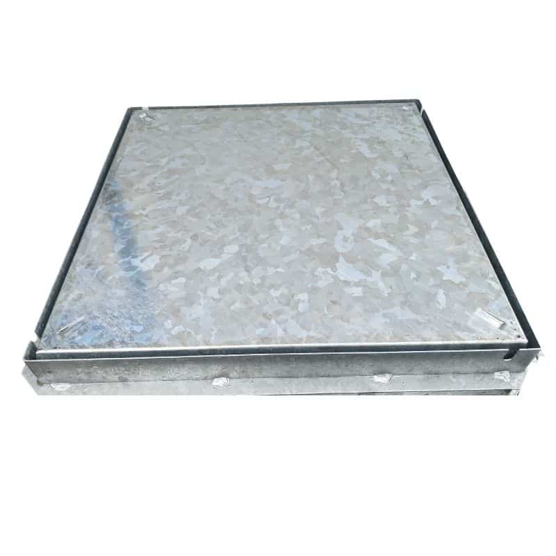 Recessed Galvanised Manhole Cover 300mm x 300mm