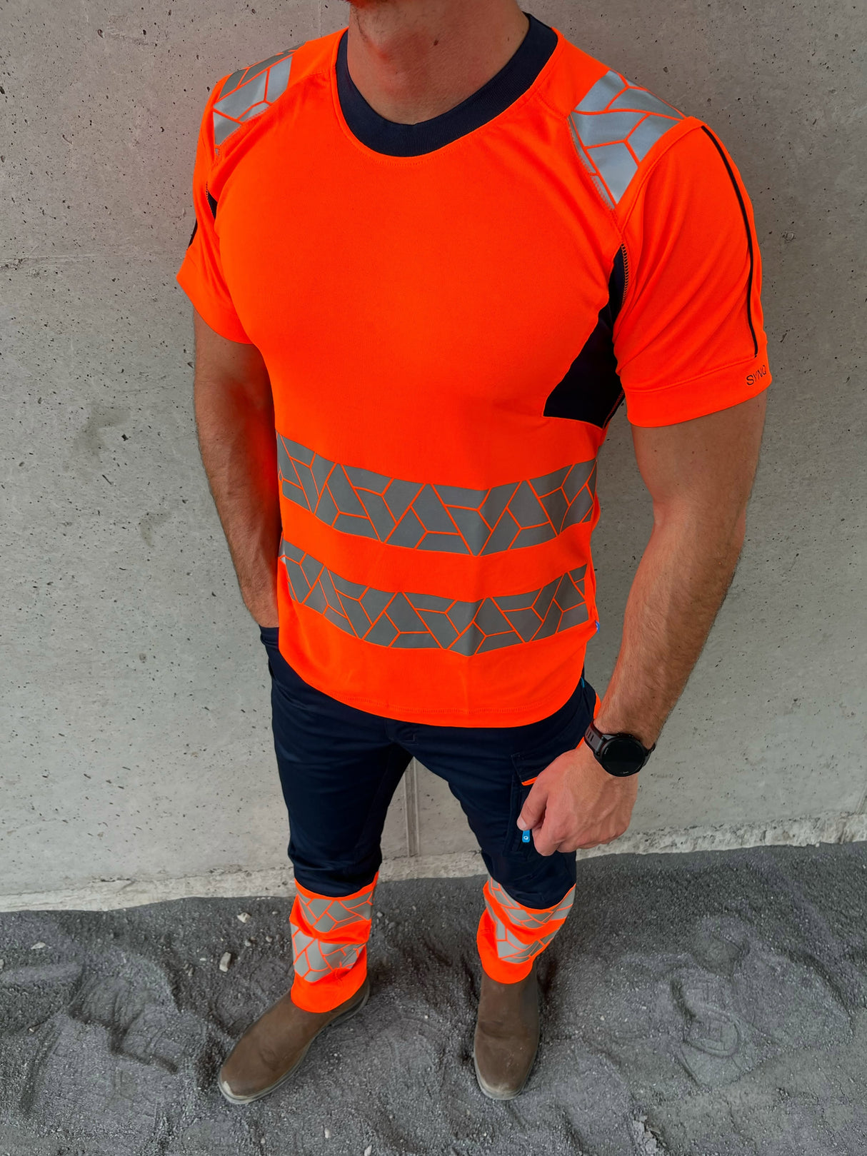 SYNQ® SIOEN Hi-Vis Orange T-Shirt Risingstar