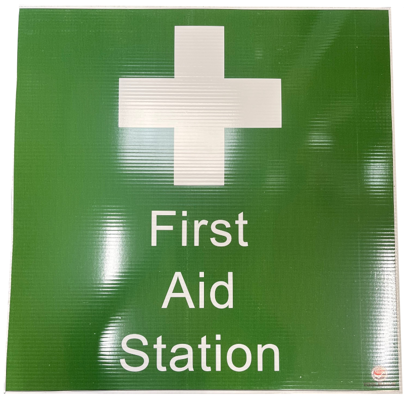 SITE SIGN "FIRST AID" 600 X 400