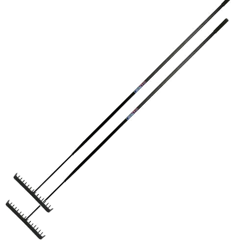 Spear & Jackson Tubular Steel Tarmac Rake (Pack of 2)