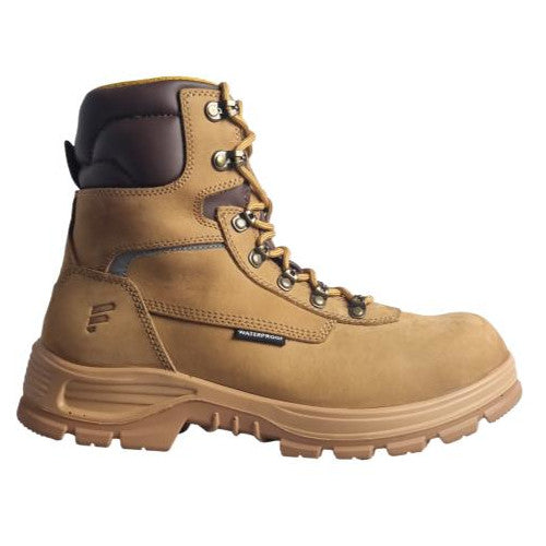 Forza S7S SR Honey Leather Laced Zip Waterproof Safety Boot