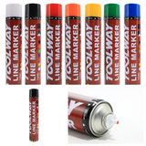 Toolway 750ML Red Line-Marking Paint (Box Of 12)