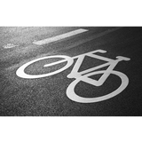 Thermoplastic Cycle Lane Symbols (900mm)