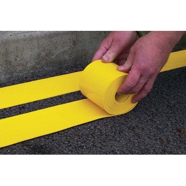 Thermoplastic Yellow Line-Marking Tape (4") 100mm (Box of 10)