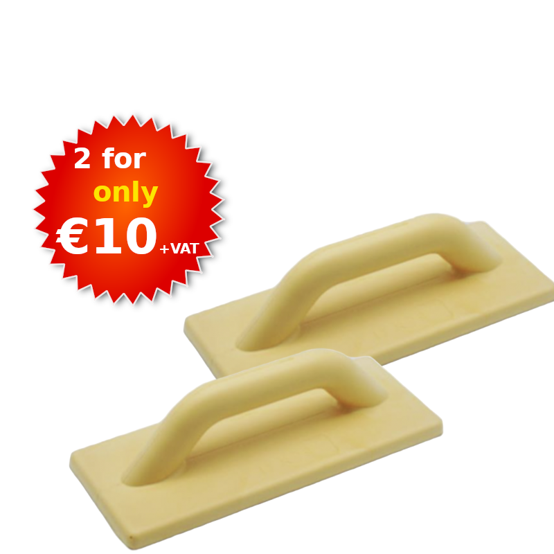 CORE 280mm x 140mm Plaster Float (Pack of 2)