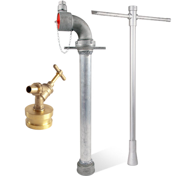 Standpipe, Hydrant Key & Standpipe Reduction Tap Kit (TWIST ON)