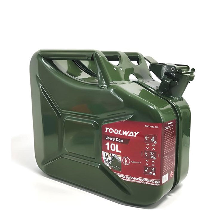 Toolway 10L Metal Jerry Can