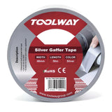 Toolway Silver Gaffer Tape 48mm x 50m