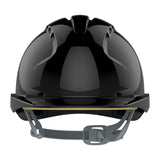 JSP EVO2 Safety Helmet - Slip Ratchet - Vented - Black (Pack of 5)