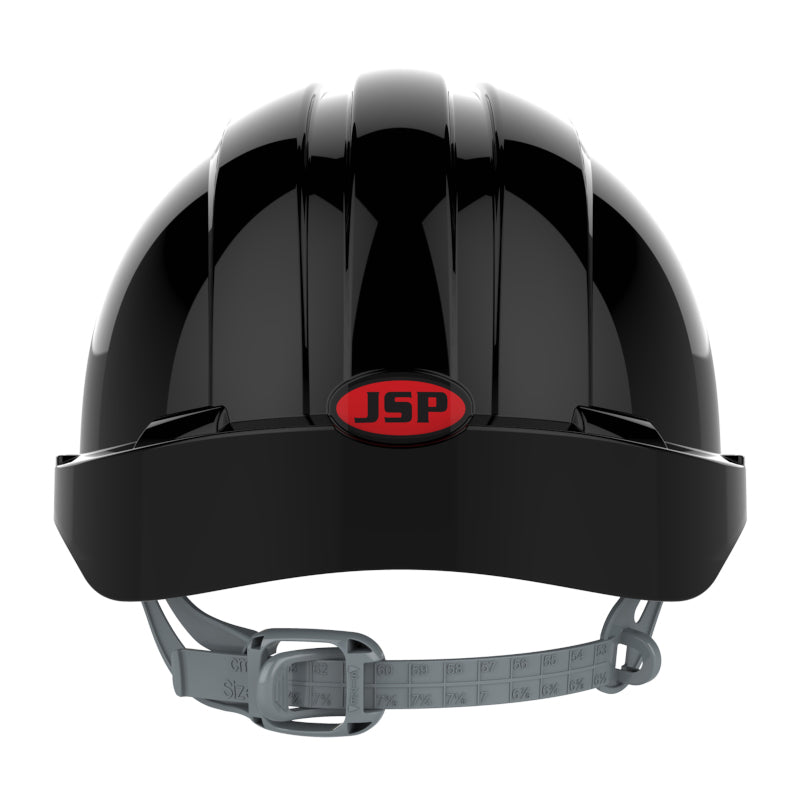 JSP EVO2 Safety Helmet - Slip Ratchet - Vented - Black (Pack of 5)