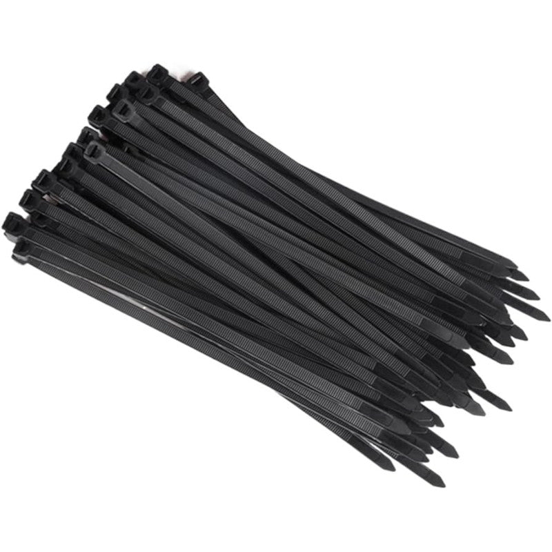 Pack of 100 4.8mm x 200mm Cable Ties