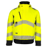 SYNQ® Sioen Beamer High-Vis Winter Waterproof Bomber Jacket Yellow/Black