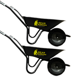 Bear Barrows Black Contractors Wheelbarrow (Pack of 2)