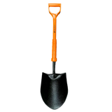 Bear Insulated Carbon Steel Solid Socket Round Mouth Shovel / General Service Shovel
