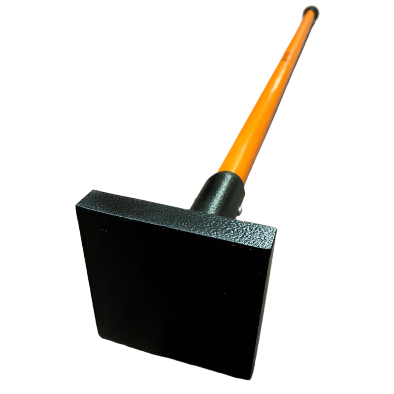 BEAR INSULATED CARBON STEEL SQUARE TAMPER/RAMMER