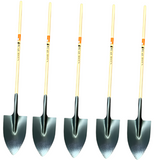 BEAR TOOLS IRISH SHOVEL WITH WOOD HANDLE (PACK OF 5)