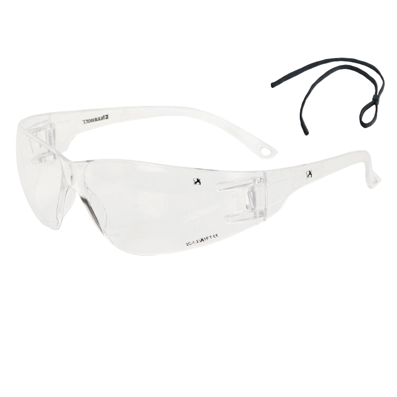 Beeswift Wraparound Safety Glasses Clear (Pack of 10)
