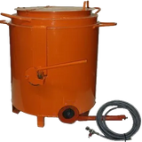 25 GALLON BITUMEN BOILER KIT WITH HOSE- REGULATOR AND BURNER