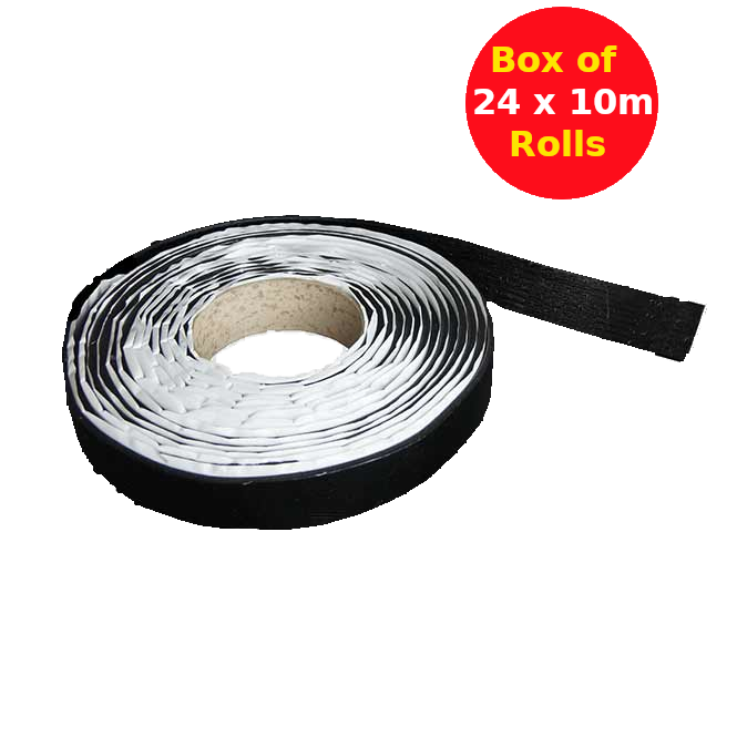 Tarmac/Bitumen Strips 10 Metre (Box of 24 Rolls)