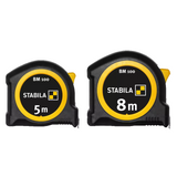 Stabila Set of 2 BM 100 Pocket Tapes - 5m (16.4 ft) & 8m (26.2 ft) , metric scale