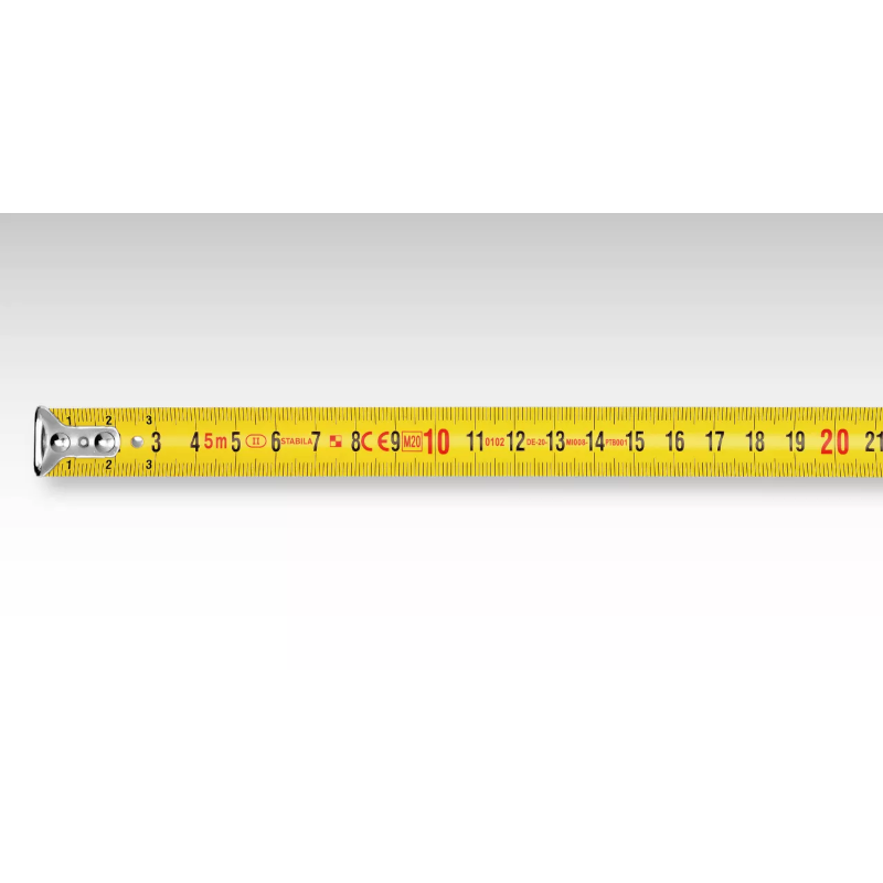 Stabila 5m (16.4 ft) BM 100 pocket tape, metric scale