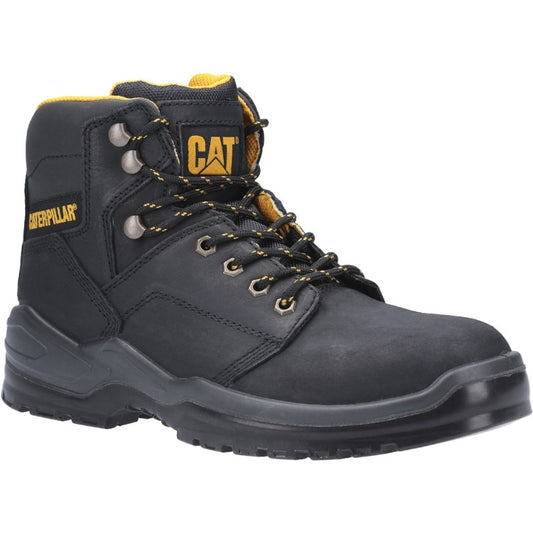 CAT STRIVER STEEL TOE WORK BOOT BLACK