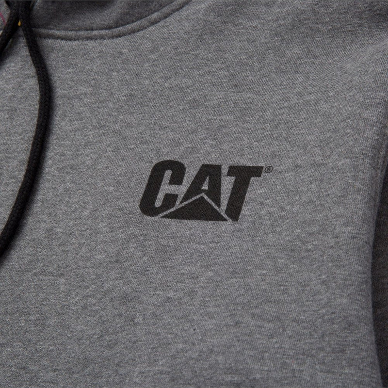 Caterpillar Grey Banner Hoodie