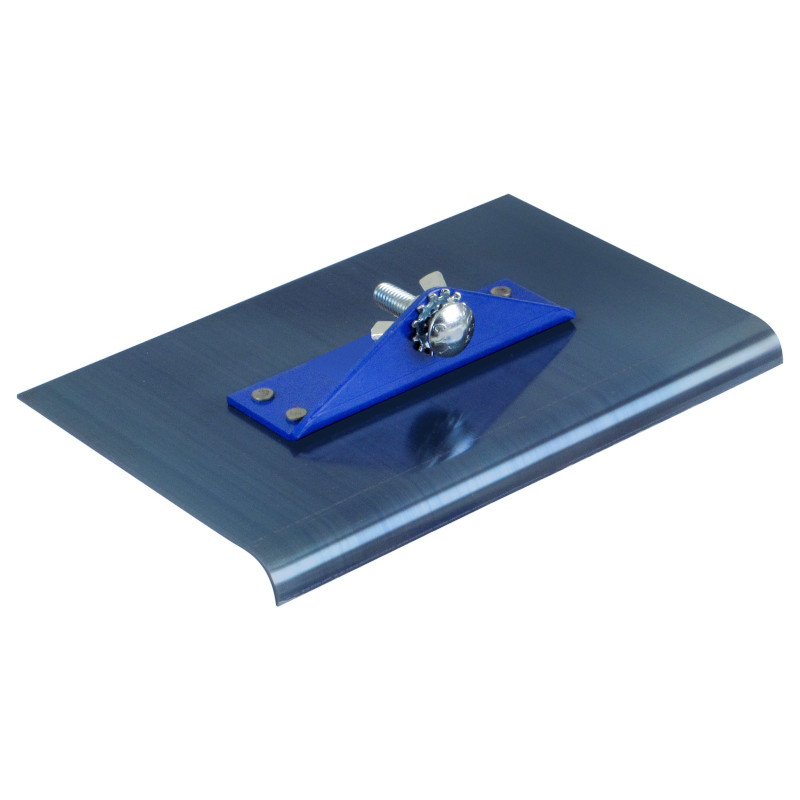 Kraft 9" x 4" with 1/2" Radius 2-Way Blue Steel Walking Edger