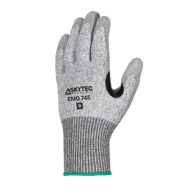 Cut Level D / A4 Cut Resistant Glove with PU Coating (Pack of 10)
