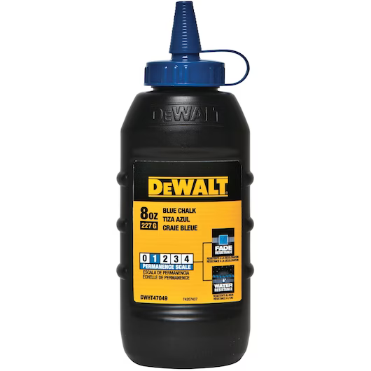 DeWalt 8 oz Chalk - Blue