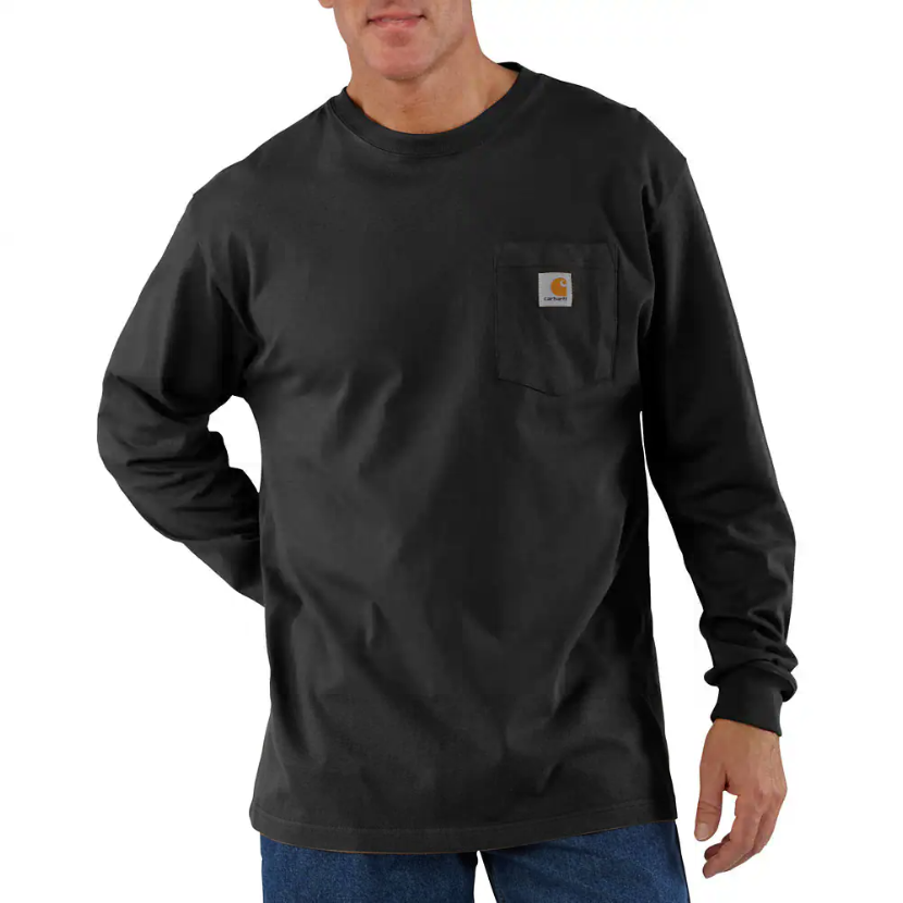 Dearborn Loose LS T-Shirt Black