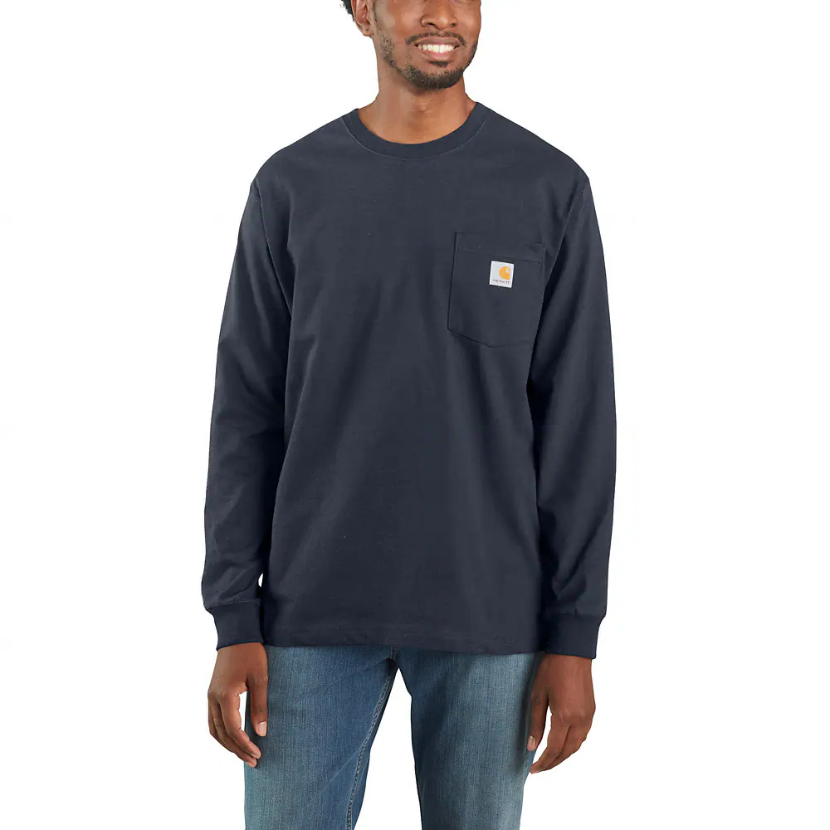 Dearborn Loose LS T-Shirt Navy