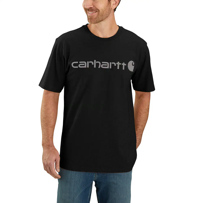 Dearborn Relaxed Logo T-Shirt Black
