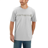 Dearborn Relaxed Logo T-Shirt Heather Gray/Gray