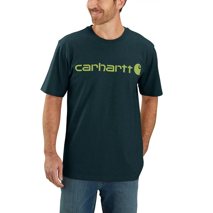 Dearborn Relaxed Logo T-Shirt Dark Harbor Teal