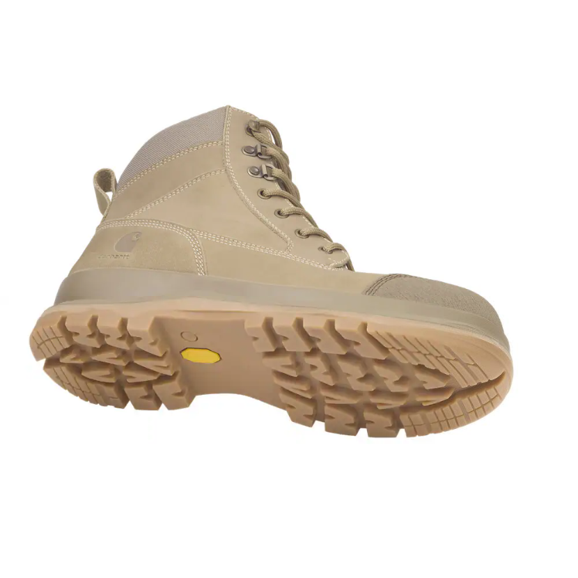 Detroit Rugged Flex™ S3 6 Inch Zip Safety Boot Dark Khaki
