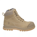Detroit Rugged Flex™ S3 6 Inch Zip Safety Boot Dark Khaki