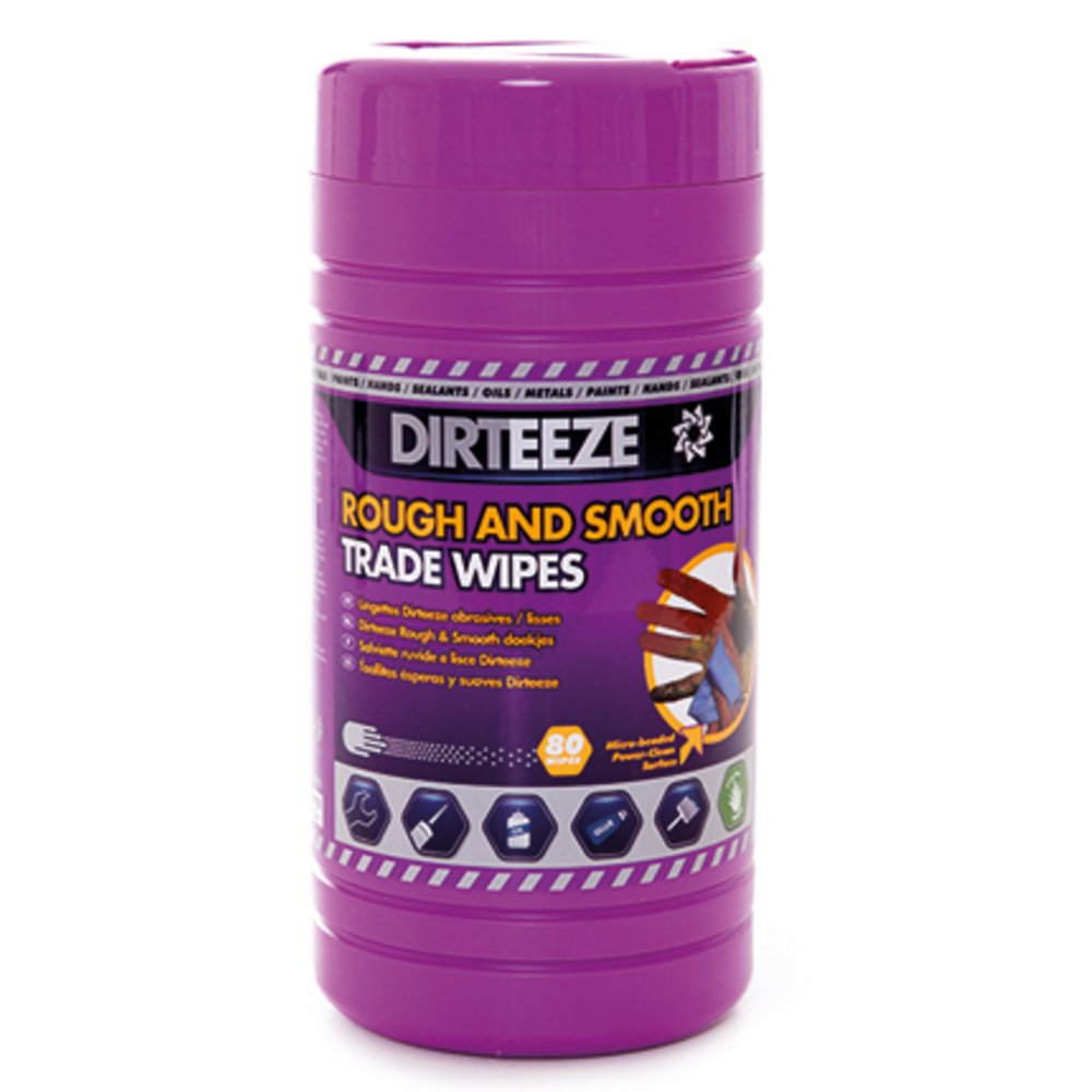 Dirteeze Rough & Smooth Trade Wipes