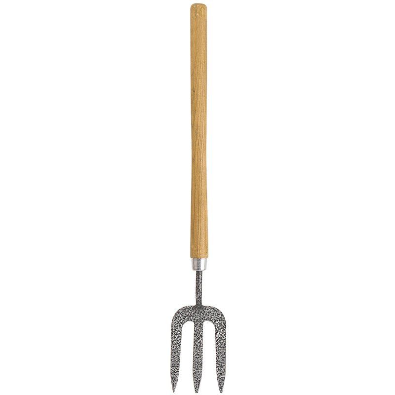 Draper Tools Carbon Steel Trowel & Weeding Fork Set with Intermediate Length Ash Handles