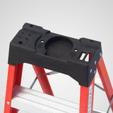 Fiberglass Electra Single-Sided Stepladder 3 steps + TopCoat