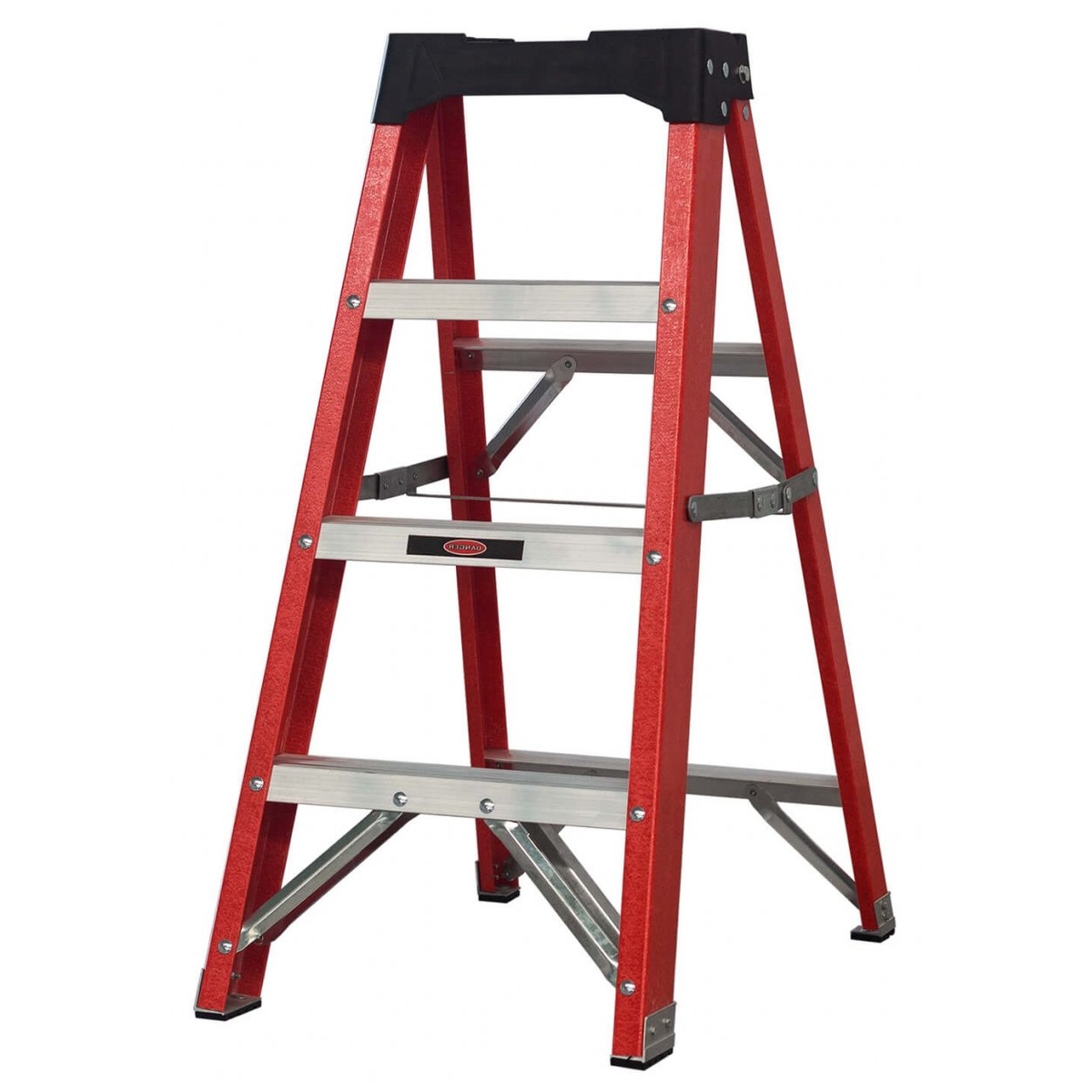 Fiberglass Electra Single-Sided Stepladder 3 steps + TopCoat