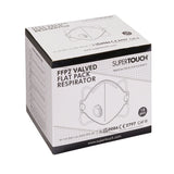Supertouch FFP2 Valved Flat Pack Respirator (6 Boxes of 10)