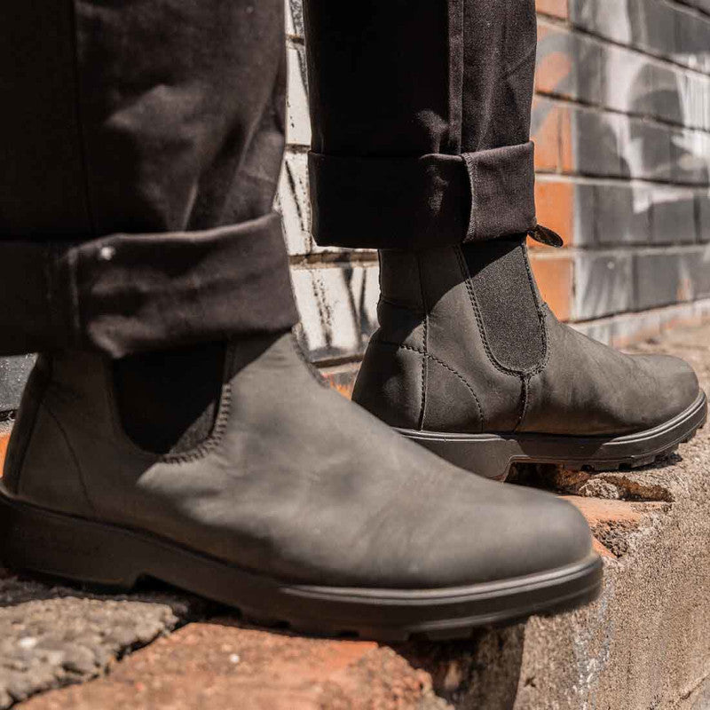 HARD YAKKA BRUNSWICK DEALER BOOTS CHARCOAL