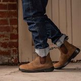 HARD YAKKA BRUNSWICK DEALER BOOTS BROWN