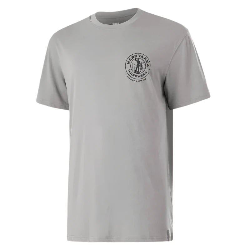 Hard Yakka Icon T-Shirt Stone Grey