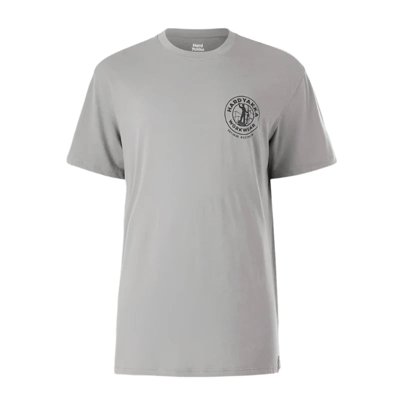 Hard Yakka Icon T-Shirt Stone Grey