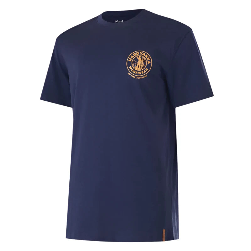 Hard Yakka Heritage Icon T-Shirt Navy