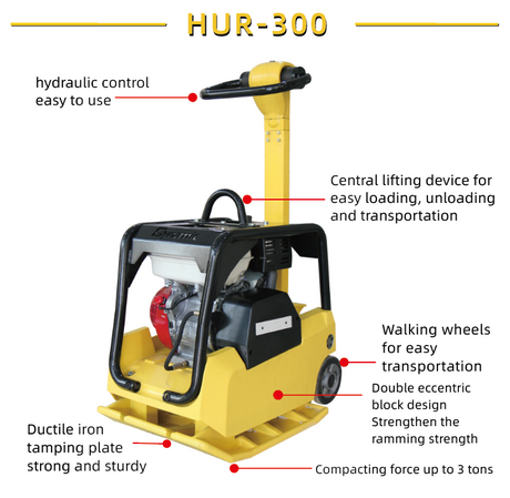 Dynamic Honda Forward/Reverse Compaction Plate 174KG