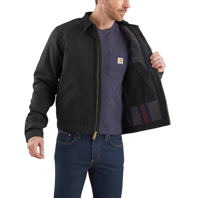 Iconic J01 Duck Detroit Jacket Black