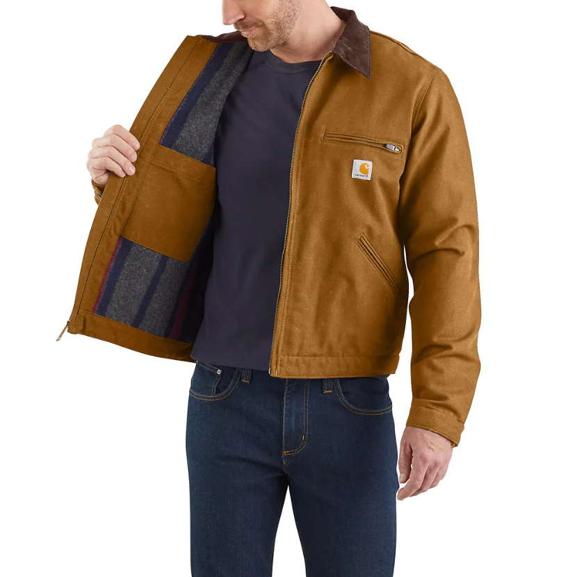 Iconic J01 Duck Detroit Jacket Brown